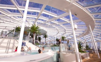 Royal Caribbean Quantum of the Seas solarium
